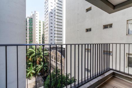 Studio para alugar com 25m², 1 quarto e sem vaga Studio para alugar com 25m², 1 quarto e sem vagaVaranda