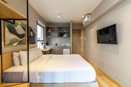 Studio para alugar com 25m², 1 quarto e sem vaga Studio para alugar com 25m², 1 quarto e sem vagaStudio