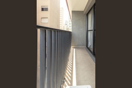 Studio para alugar com 24m², 1 quarto e sem vaga Studio para alugar com 24m², 1 quarto e sem vagaSacada