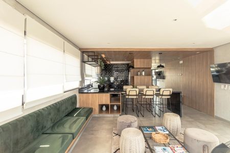 Studio para alugar com 32m², 1 quarto e sem vaga Studio para alugar com 32m², 1 quarto e sem vagaÁrea comum - Salão de festas