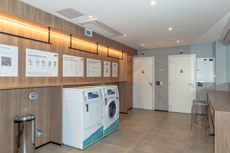 Studio para alugar com 32m², 1 quarto e sem vaga Studio para alugar com 32m², 1 quarto e sem vagaÁrea comum - Lavanderia