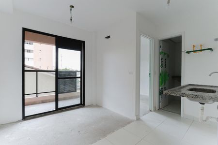 Sala/Cozinha de apartamento à venda com 1 quarto, 26m² em Vila Pauliceia, São Paulo