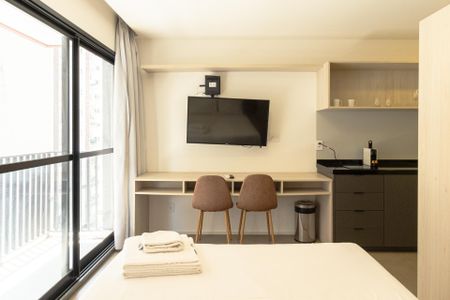 Studio para alugar com 24m², 1 quarto e sem vaga Studio para alugar com 24m², 1 quarto e sem vagaStudio