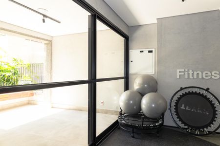 Apartamento para alugar com 24m², 1 quarto e sem vaga Apartamento para alugar com 24m², 1 quarto e sem vagaÁrea comum - Academia