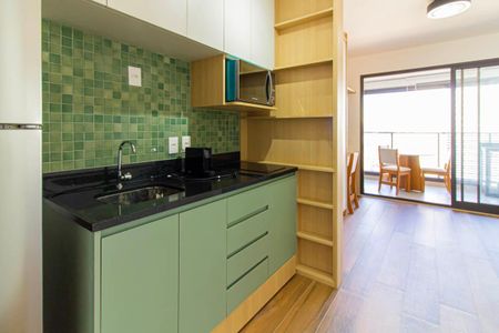 Studio para alugar com 27m², 1 quarto e sem vaga Studio para alugar com 27m², 1 quarto e sem vagaCozinha