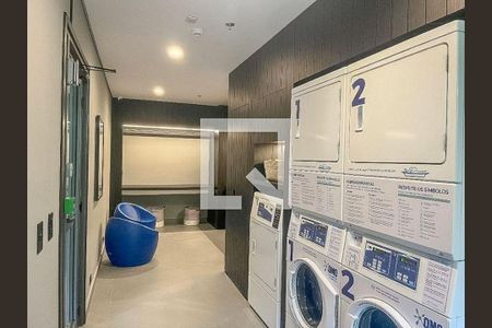 Studio para alugar com 27m², 1 quarto e sem vaga Studio para alugar com 27m², 1 quarto e sem vagaLavanderia