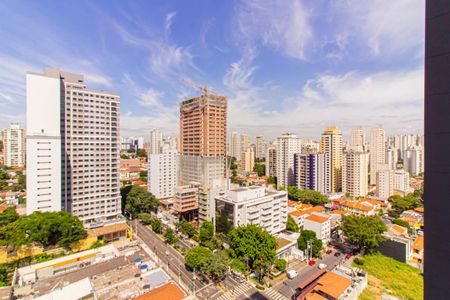 Studio para alugar com 27m², 1 quarto e sem vaga Studio para alugar com 27m², 1 quarto e sem vagaVista da Varanda