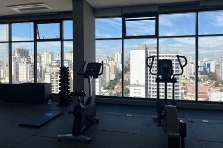 Studio para alugar com 27m², 1 quarto e sem vaga Studio para alugar com 27m², 1 quarto e sem vagaAcademia