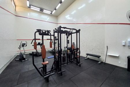 Apartamento para alugar com 47m², 1 quarto e 1 vaga Apartamento para alugar com 47m², 1 quarto e 1 vagaÁrea comum - Academia