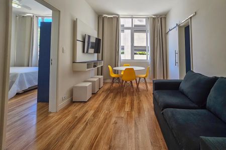 Apartamento para alugar com 57m², 1 quarto e 1 vaga Apartamento para alugar com 57m², 1 quarto e 1 vagaSala