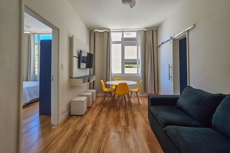 Apartamento para alugar com 57m², 1 quarto e 1 vaga Apartamento para alugar com 57m², 1 quarto e 1 vagaSala