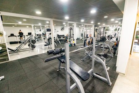 Apartamento para alugar com 48m², 1 quarto e 1 vaga Apartamento para alugar com 48m², 1 quarto e 1 vagaÁrea comum - Academia