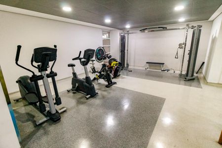 Apartamento para alugar com 48m², 1 quarto e 1 vaga Apartamento para alugar com 48m², 1 quarto e 1 vagaÁrea comum - Academia