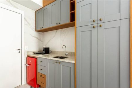 Studio para alugar com 25m², 1 quarto e sem vaga Studio para alugar com 25m², 1 quarto e sem vagaFoto 08