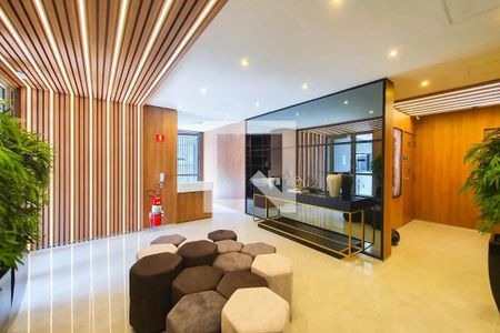 Studio à venda com 27m², 1 quarto e sem vaga Studio à venda com 27m², 1 quarto e sem vagaHall de entrada