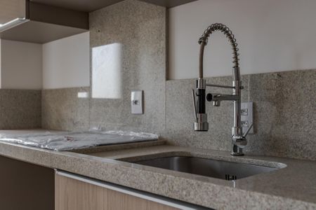 Apartamento à venda com 46m², 1 quarto e 1 vaga Apartamento à venda com 46m², 1 quarto e 1 vagaCozinha e Área de Serviço