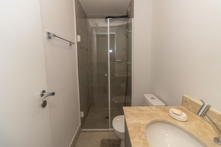 Studio para alugar com 35m², 1 quarto e sem vaga Studio para alugar com 35m², 1 quarto e sem vagaBanheiro