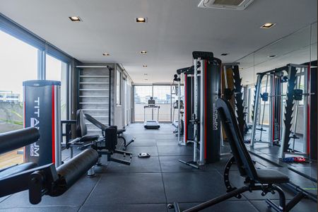 Studio para alugar com 28m², 1 quarto e sem vaga Studio para alugar com 28m², 1 quarto e sem vagaÁrea comum - Academia