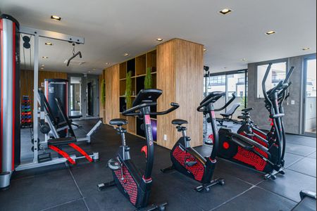 Studio para alugar com 28m², 1 quarto e sem vaga Studio para alugar com 28m², 1 quarto e sem vagaÁrea comum - Academia