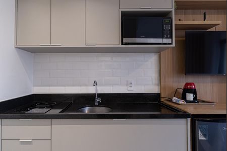 Studio para alugar com 28m², 1 quarto e sem vaga Studio para alugar com 28m², 1 quarto e sem vagaCozinha