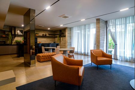 Studio para alugar com 28m², 1 quarto e sem vaga Studio para alugar com 28m², 1 quarto e sem vagaÁrea comum - Área Gourmet