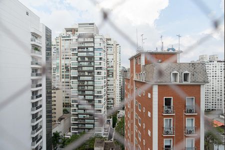 Studio para alugar com 28m², 1 quarto e sem vaga Studio para alugar com 28m², 1 quarto e sem vagaVista da Varanda da Sala/Quarto