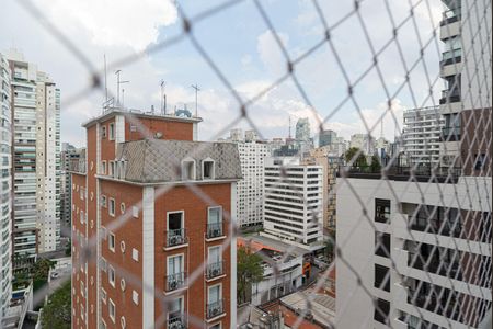 Studio para alugar com 28m², 1 quarto e sem vaga Studio para alugar com 28m², 1 quarto e sem vagaVista da Varanda da Sala/Quarto