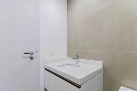 Studio para alugar com 27m², 1 quarto e sem vaga Studio para alugar com 27m², 1 quarto e sem vagaBanheiro