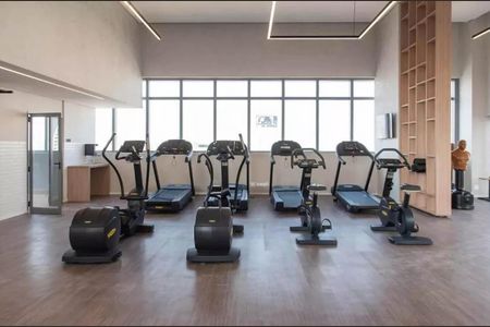 Studio para alugar com 27m², 1 quarto e sem vaga Studio para alugar com 27m², 1 quarto e sem vagaÁrea comum - Academia