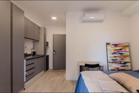 Studio para alugar com 27m², 1 quarto e sem vaga Studio para alugar com 27m², 1 quarto e sem vagaSala/Quarto