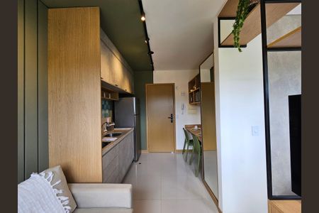 Apartamento para alugar com 25m², 1 quarto e 1 vaga Apartamento para alugar com 25m², 1 quarto e 1 vagaSala