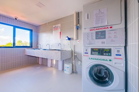 Apartamento para alugar com 25m², 1 quarto e 1 vaga Apartamento para alugar com 25m², 1 quarto e 1 vagaLavanderia