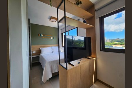 Apartamento para alugar com 25m², 1 quarto e 1 vaga Apartamento para alugar com 25m², 1 quarto e 1 vagaSala