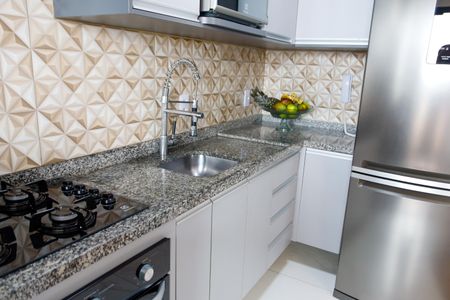 Apartamento à venda com 50m², 2 quartos e 2 vagas Apartamento à venda com 50m², 2 quartos e 2 vagasCozinha