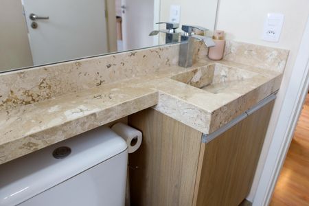 Apartamento à venda com 50m², 2 quartos e 2 vagas Apartamento à venda com 50m², 2 quartos e 2 vagasBanheiro