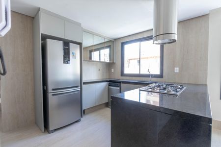 Cozinha de apartamento à venda com 3 quartos, 91m² em Sion, Belo Horizonte