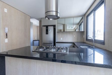 Cozinha de apartamento à venda com 3 quartos, 91m² em Sion, Belo Horizonte