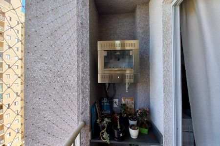 Varanda da Sala de apartamento à venda com 2 quartos, 48m² em Jardim Samambaia, Campinas