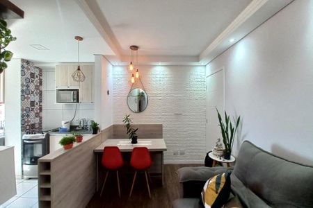 Sala de apartamento à venda com 2 quartos, 48m² em Jardim Samambaia, Campinas
