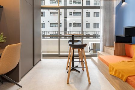 Studio para alugar com 27m², 1 quarto e sem vaga Studio para alugar com 27m², 1 quarto e sem vagaStudio