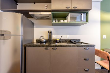 Apartamento para alugar com 29m², 1 quarto e sem vaga