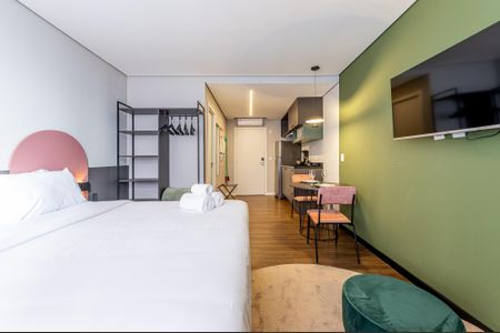 Apartamento para alugar com 29m², 1 quarto e sem vaga