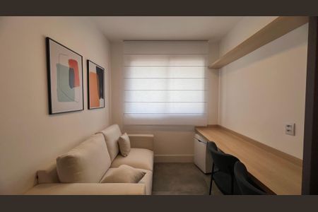 Studio à venda com 24m², 1 quarto e sem vaga Studio à venda com 24m², 1 quarto e sem vagaSala