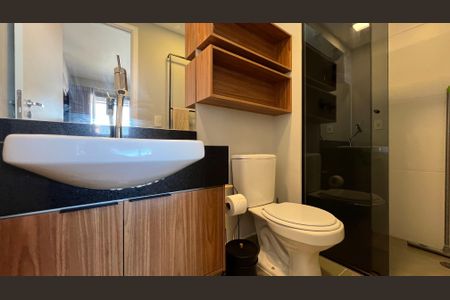 Apartamento para alugar com 40m², 1 quarto e 1 vaga Apartamento para alugar com 40m², 1 quarto e 1 vagaBanheiro da Suíte