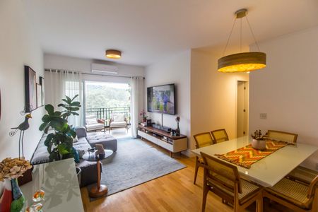 Sala de apartamento à venda com 3 quartos, 101m² em Residencial Zero (tambore), Santana de Parnaíba