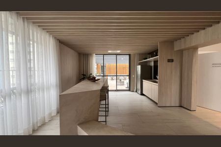 Studio à venda com 28m², 1 quarto e sem vaga Studio à venda com 28m², 1 quarto e sem vagaÁrea comum - Salão de Festas