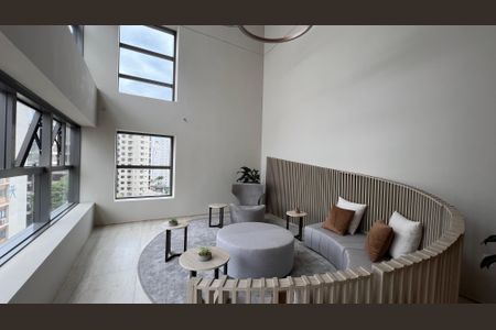 Studio à venda com 28m², 1 quarto e sem vaga Studio à venda com 28m², 1 quarto e sem vagaÁrea comum - Living