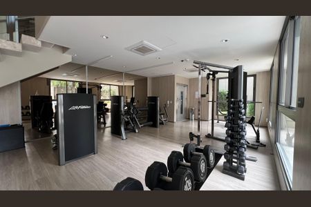 Studio à venda com 28m², 1 quarto e sem vaga Studio à venda com 28m², 1 quarto e sem vagaÁrea comum - Academia