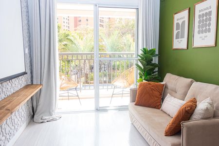 Sala de apartamento para alugar com 2 quartos, 64m² em Vila Castelo, São Paulo