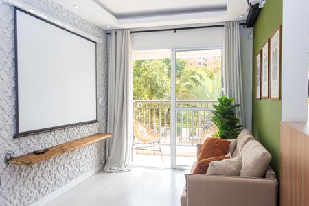 Sala de apartamento para alugar com 2 quartos, 64m² em Vila Castelo, São Paulo